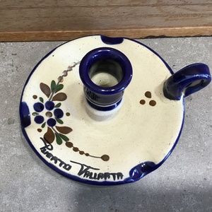 Mexico Clay Candle Holder